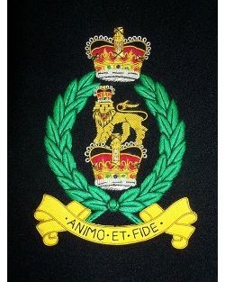 Medium Embroidered Badge - Adjutant General Corps